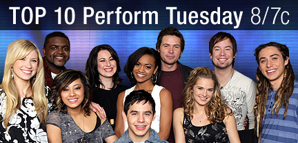 American Idol Season 7 Top 10 Singers