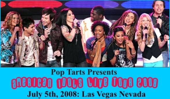 American Idol Tour, Las Vegas Nevada 2008