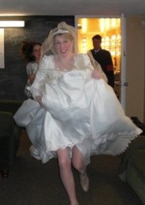 Maria's Backstage Run To Her Wedding Scene