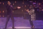 Landau Eugene Murphy Jr. and Patti Labelle perform at America's Got Talent Season Six Finale