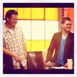 Blake Shelton and Michael Buble