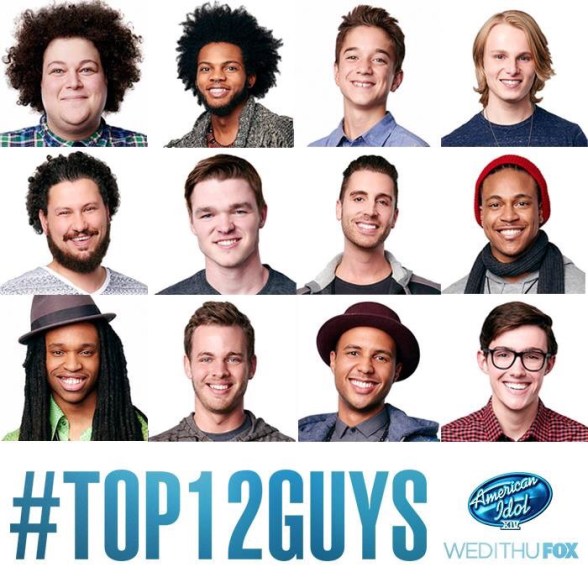 American Idol Season 14 Top 12 Guys