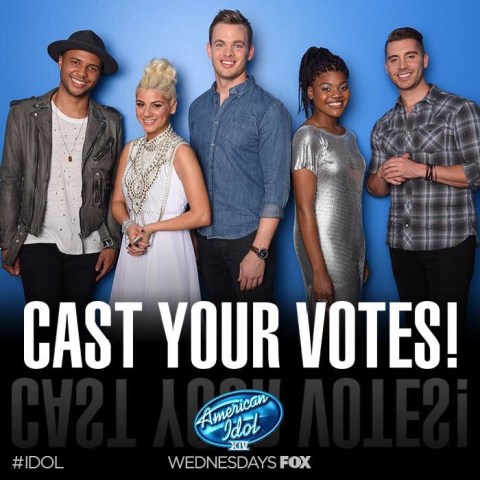 American Idol Season XIV Top 5 Singers