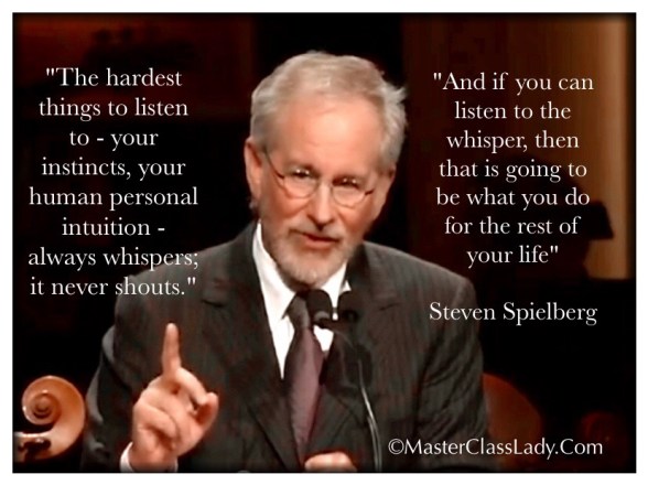 Steven Spielberg, Listen To The Whisper