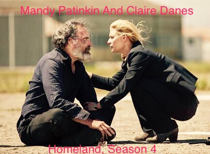 Homeland, Season 4, Mandy Patinkin and Claire Danes Homeland, Season 4, Mandy Patinkin and Claire Danes